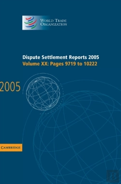 Bertrand.pt - Dispute Settlement Reports 2005