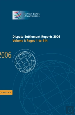 Bertrand.pt - Dispute Settlement Reports 2006: Volume 1, Pages 1â€“414