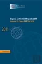 Dispute Settlement Reports 2011: Volume 10, Pages 5237â€“5612