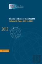Dispute Settlement Reports 2012: Volume 3, Pages 1249â€“1834