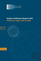 Dispute Settlement Reports 2012: Volume 4, Pages 1835â€“2446