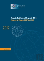 Dispute Settlement Reports 2012: Volume 5, Pages 2447â€“2742