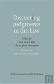 Dissenting Judgments In The Law