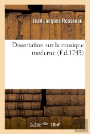 Dissertation Sur La Musique Moderne