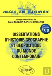 Dissertations D'Histoire-Géographie Et Géopolitique Du Monde Contemporain