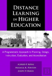 Distance Learning In Higher Education