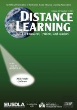 Distance Learning Magazine Vol 12 Issue 1