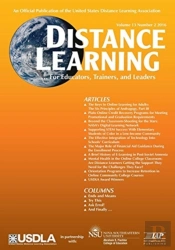 Distance Learning Vol 13 Issue 2