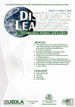 Bertrand.pt - Distance Learning Vol 17 Issue 1