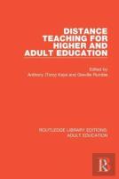 Distance Teaching For Higher And Adult Education