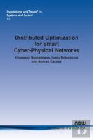 Distributed Optimization For Smart Cyber-Physical Networks