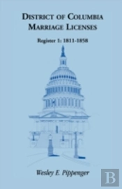 District Of Columbia Marriage Licenses, Register 1