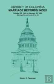 District Of Columbia Marriage Records In