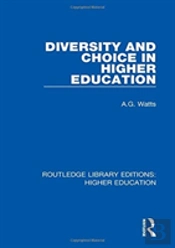 Diversity And Choice In Higher Education
