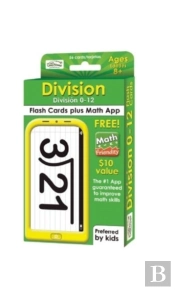 Division 0-12 Flash Cards