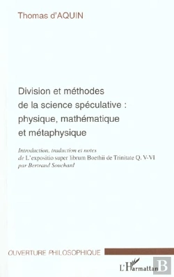 Bertrand.pt - Division Et Methodes De La Science Speculative ; Physique Mathematique Et Metaphysique