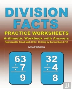 Bertrand.pt - Division Facts Practice Worksheets Arithmetic Workbook With Answers