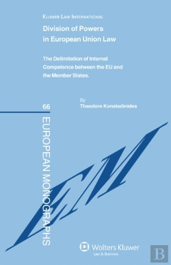 Bertrand.pt - Division Of Powers In European Union Law