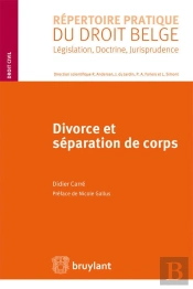 Divorce Et Séparation De Corps