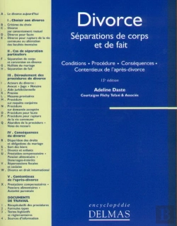 Bertrand.pt - Divorce - Separations De Corps Et De Fait 15eme Edition