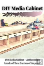 Diy Media Cabinet