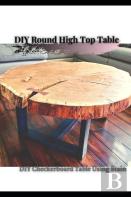Diy Round High Top Table
