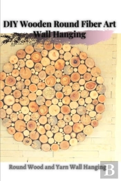 Diy Wooden Round Fiber Art Wall Hanging