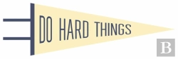 Bertrand.pt - Do Hard Things Pennant