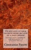 Do Not Give Up Your Favorite Sport Because Of Joint Sprain!