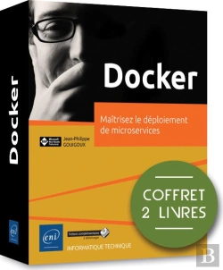 Bertrand.pt - Docker - Coffret De 2 Livres : Maitrisez Le Deploiement De Microservices