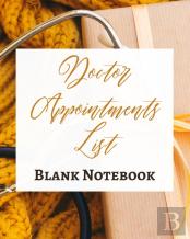 Doctor Appointments List - Blank Notebook - Write It Down - Pastel Rose Gold Brown Yellow - Abstract Modern Unique Art