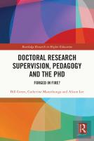 Doctoral Research Supervision, Pedagogy And The Phd