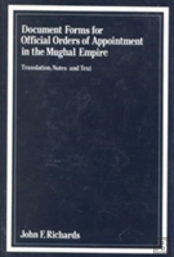 Bertrand.pt - Document Forms For Official Orders Of Appointment In The Mughal Empire