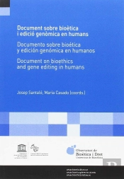 Document Sobre Bioètica I Edició Genòmica En Humans
