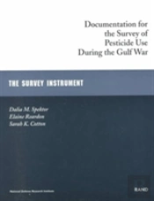 Documentation For The Survey Of Pesticide Use During The Gulf War