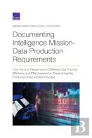 Documenting Intelligence Mission-Data Production Requirements