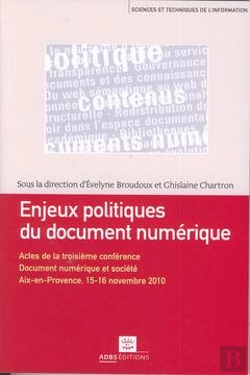 Bertrand.pt - Documents Contenus Numeriques Politique En Question Troisieme Conference Document Numerique 