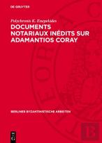 Documents Notariaux Inedits Sur Adamantios Coray