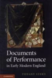 Documents Of Performance In Early Modern England