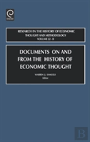Documents On And From The History Of Economic Thought