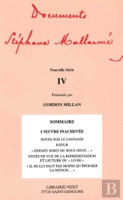Documents Spéphane Mallarmé ; Nouvelle Série Tome 4