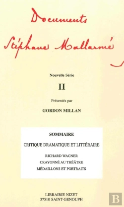 Bertrand.pt - Documents Stéphane Mallarmé ; Nouvelle Série Tome 2