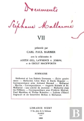 Documents Stéphane Mallarmé Vii