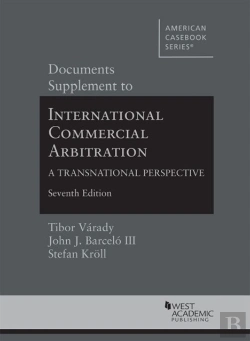 Bertrand.pt - Documents Supplement To International Commercial Arbitration - A Transnational Perspective