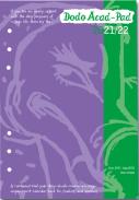 Dodo Acad-Pad 2021-2022 Filofax-Compatible A5 Organiser Diary Refill, Mid Year / Academic Year, Week To View