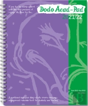 Dodo Acad-Pad 2021-2022 Mid Year Desk Diary, Academic Year, Week To View