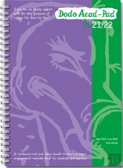 Bertrand.pt - Dodo Acad-Pad A5 Diary 2021-2022 - Mid Year / Academic Year Week To View Diary (Special Purchase)