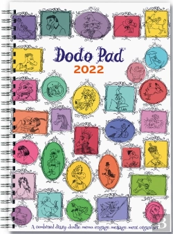 Bertrand.pt - Dodo Pad A5 Diary 2022 - Calendar Year Week To View Diary