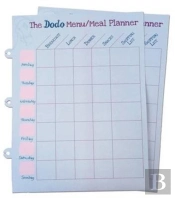 Dodo Pad Weekly Wipe-Clean Menu / Meal Planner