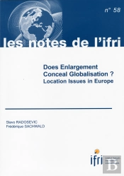 Does Enlargement Conseal Globalisation ? Location Issues In Europe